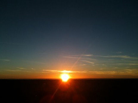 グランドキャニオンの夕日